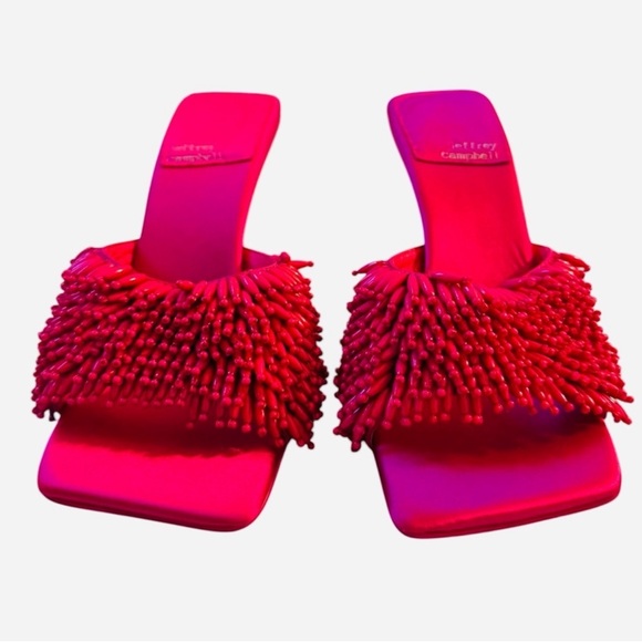 Jeffrey Campbell Kinsley Beaded Heels -
Size 6.5
In excellent like-new condition - Picture 6 of 7